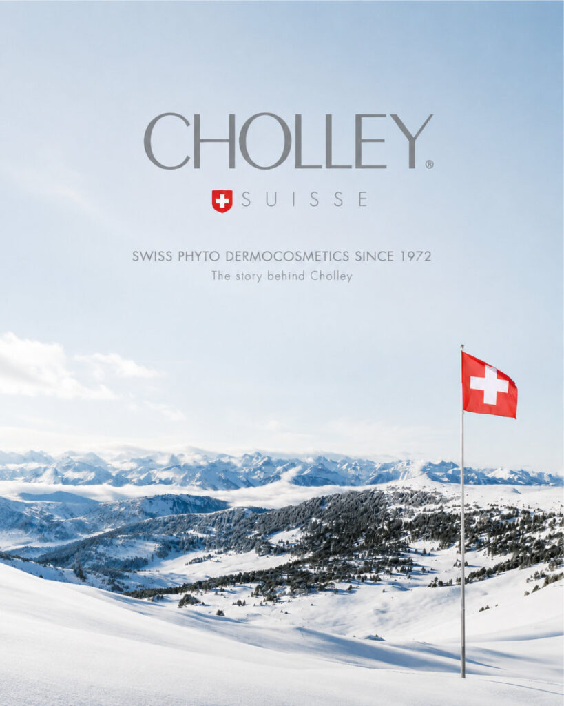 CHOLLEY vindt zijn oorsprong in Zwitserland, waar natuur, wetenschap en professionele huidverzorging