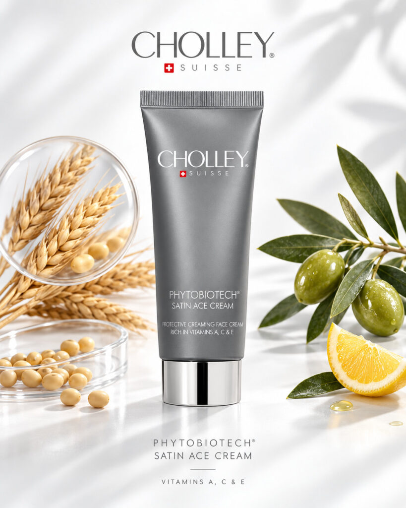 🌿 CHOLLEY® Phytobiotech Satin ACE Cream Een rijke, zijdezachte crème met vitamine