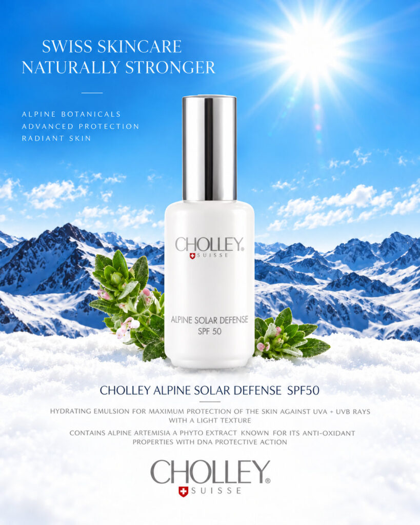 āļø CHOLLEYĀ® Alpine Solar Defense SPF 50 Hoge zonbescherming met een lichte